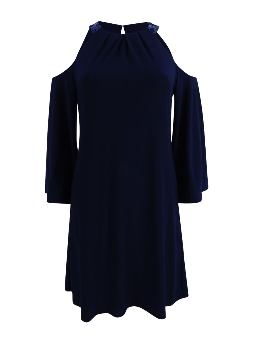 cold shoulder jersey dress Beaded Jersey Cold Shoulder Gown by Eureka 3937 3XL / Burgundy