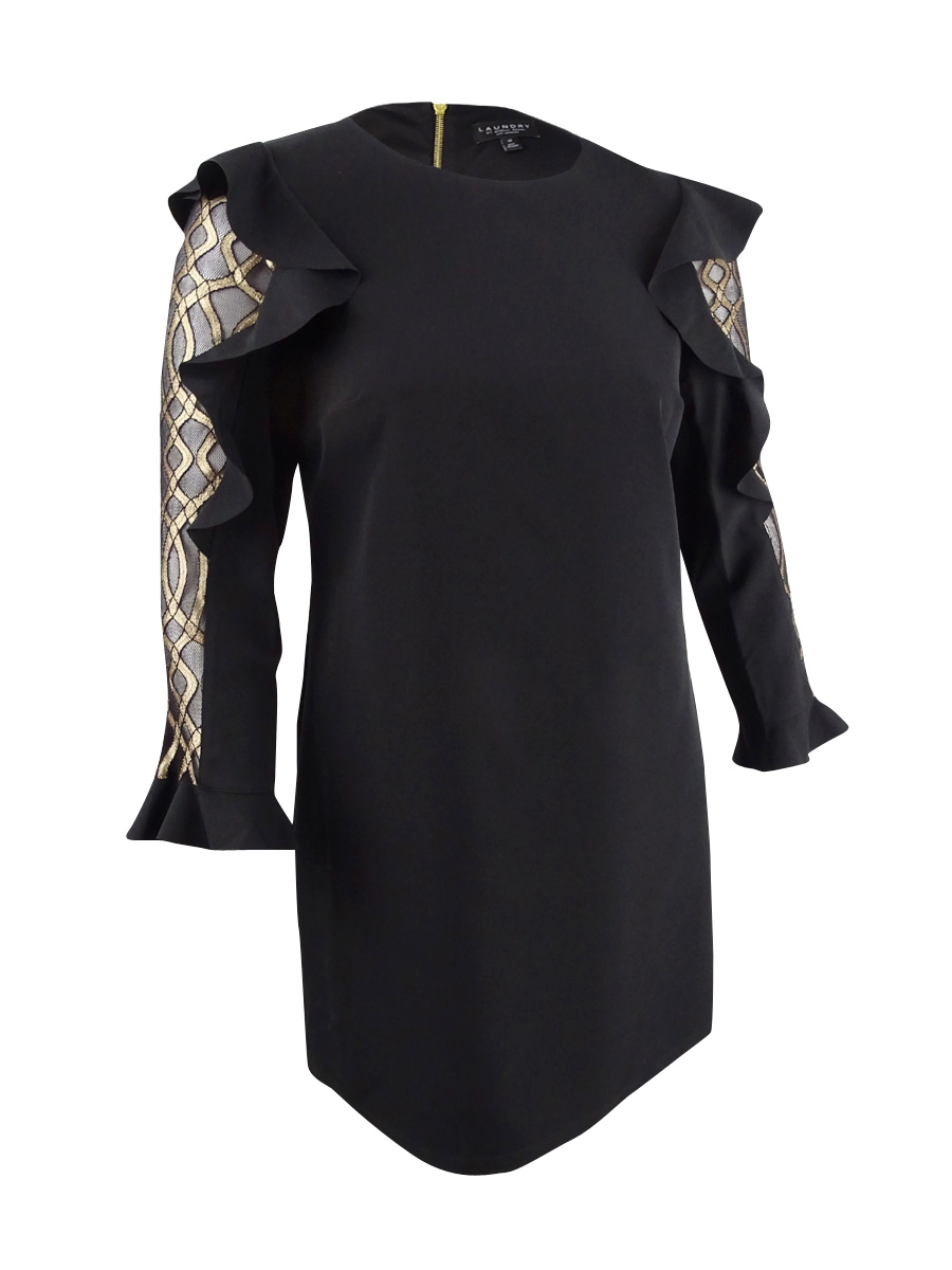 laundry by shelli segal metallic dress Metallic Mum Dress by Laundry by Shelli Segal