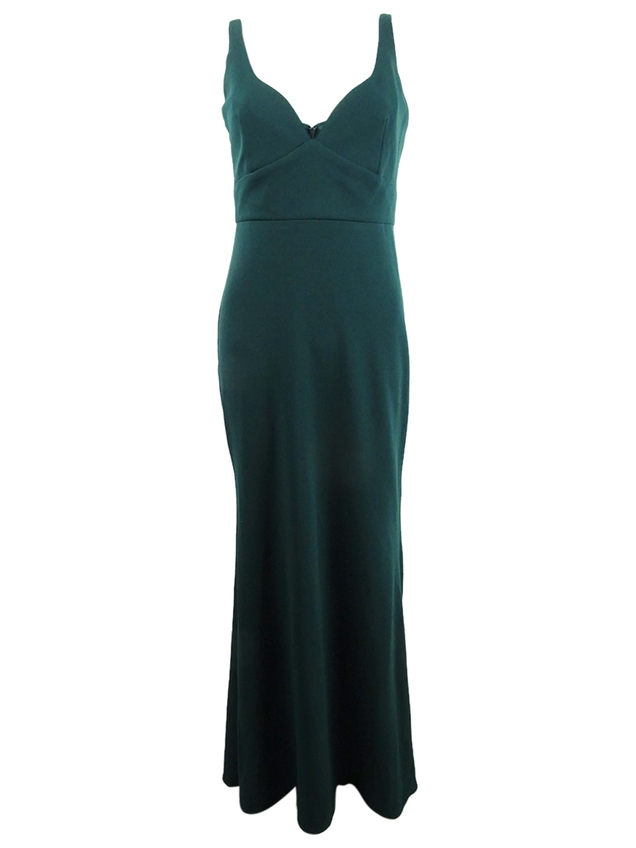 Betsy & Adam Women's V-Neck Gown | eBay