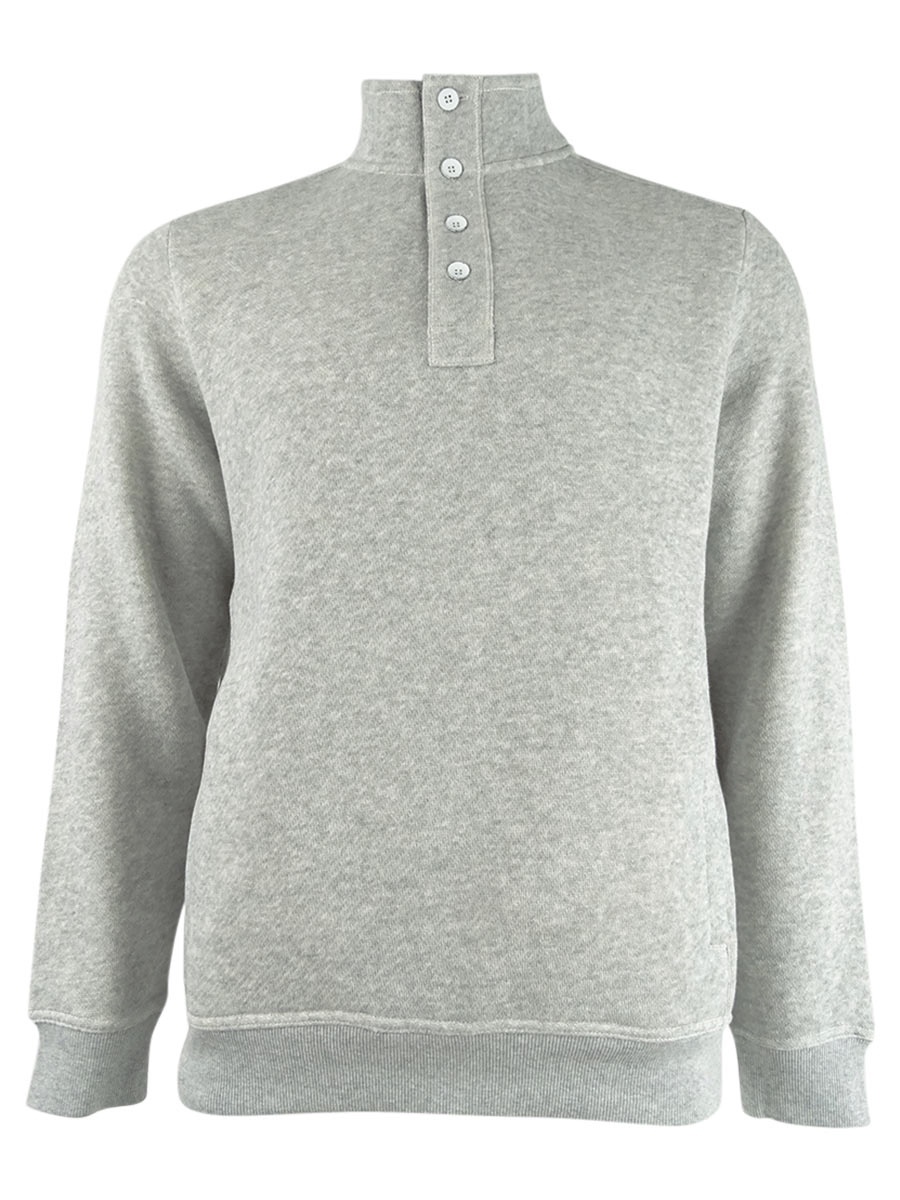 half button pullover