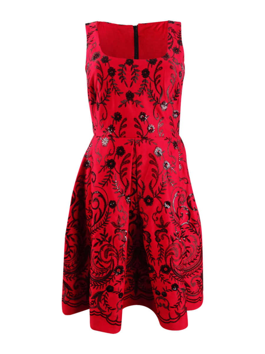 fit and flare going out dress Carmel fit and flare
