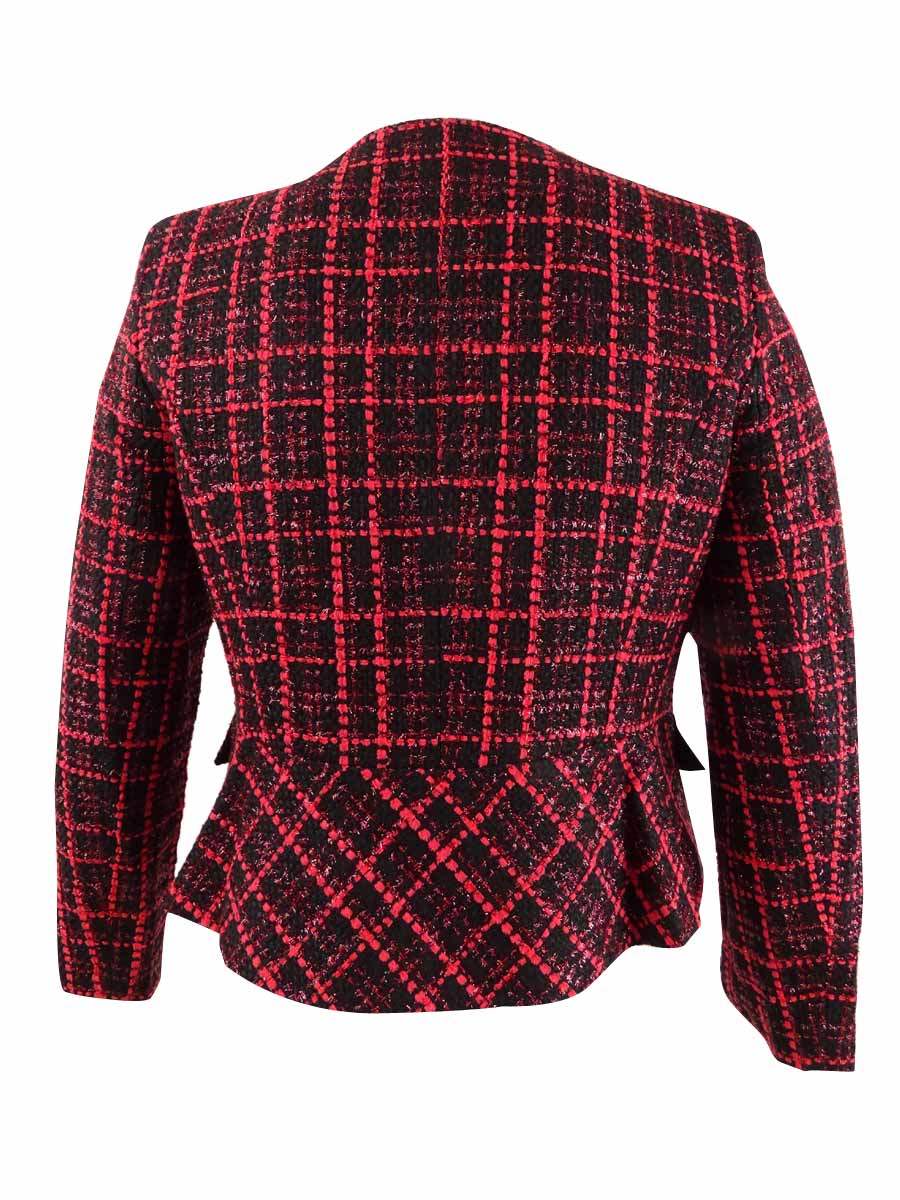 petite peplum blazer